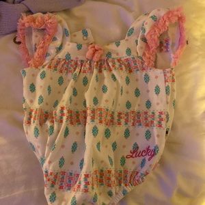 Lucky Brand Baby Romper 12 m